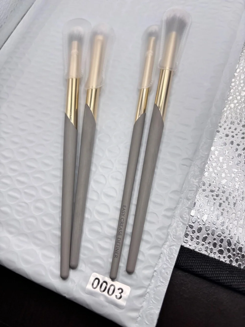 Luxury Women's NEW Complex Culture 4-Piece Professional Face &‎ Eye Brush Set